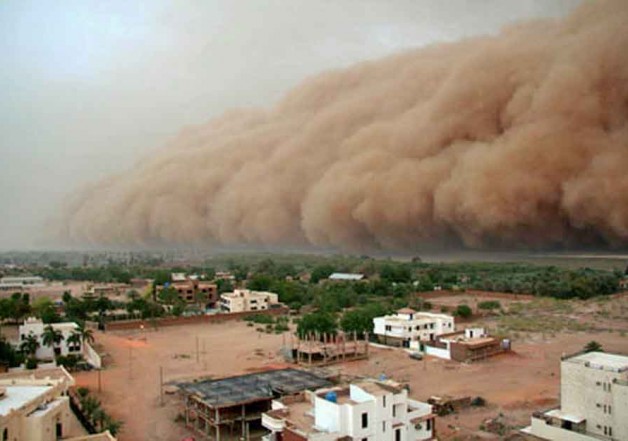 Песчаная буря. Египет восстанавливается